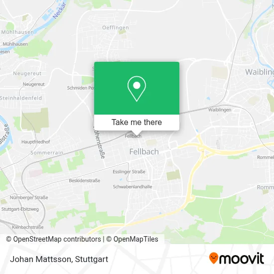 Johan Mattsson map