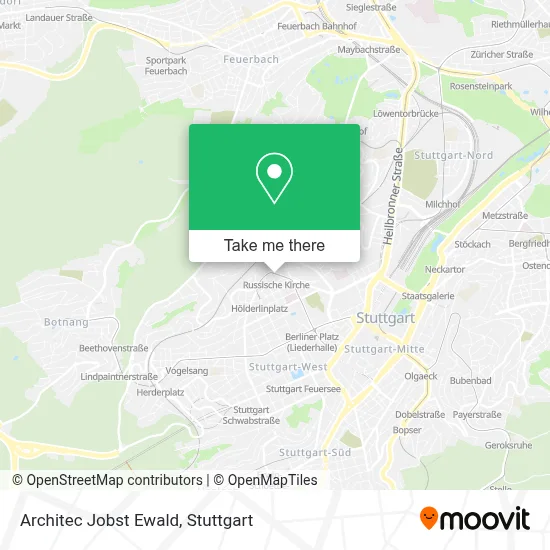 Architec Jobst Ewald map