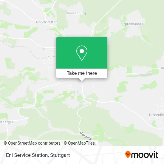 Eni Service Station map