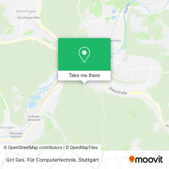 Gct Ges. Für Computertechnik map