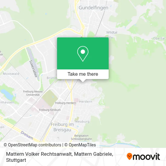Mattern Volker Rechtsanwalt, Mattern Gabriele map