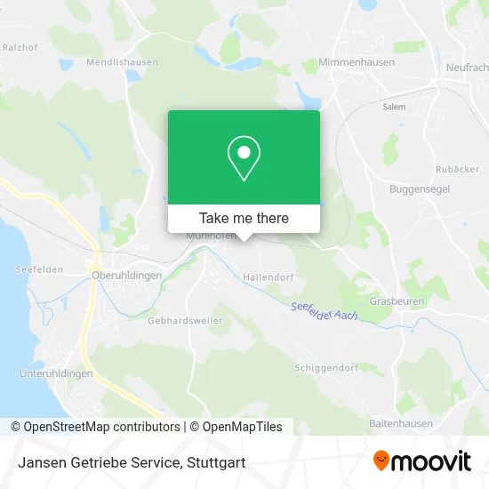 Jansen Getriebe Service map