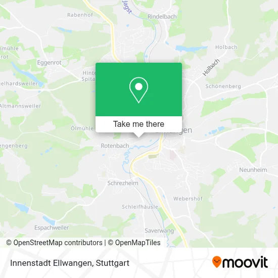 Innenstadt Ellwangen map