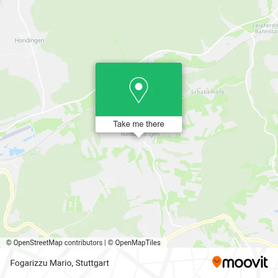 Fogarizzu Mario map