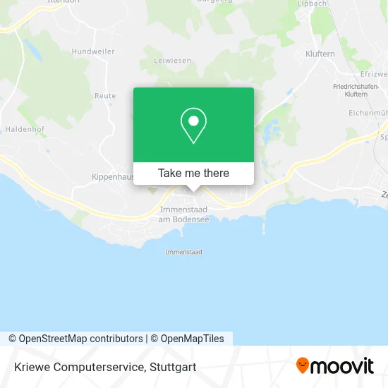 Kriewe Computerservice map
