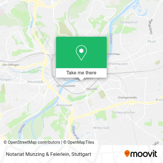 Notariat Munzing & Feierlein map