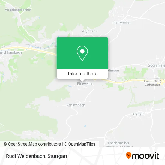 Rudi Weidenbach map