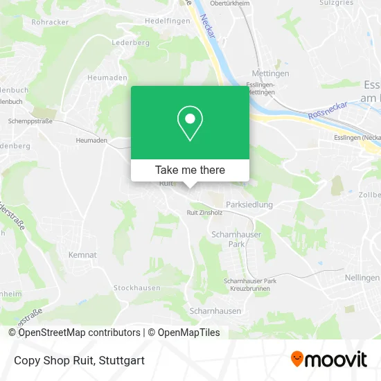 Copy Shop Ruit map