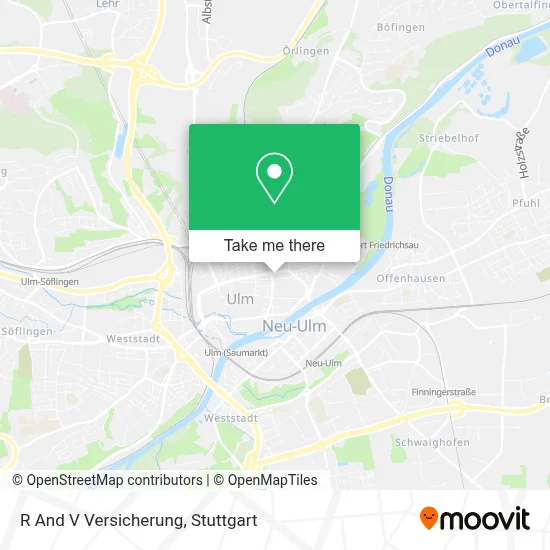 R And V Versicherung map