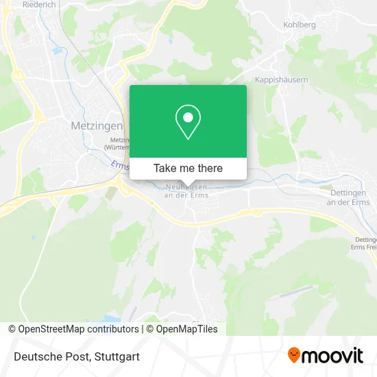 Deutsche Post map