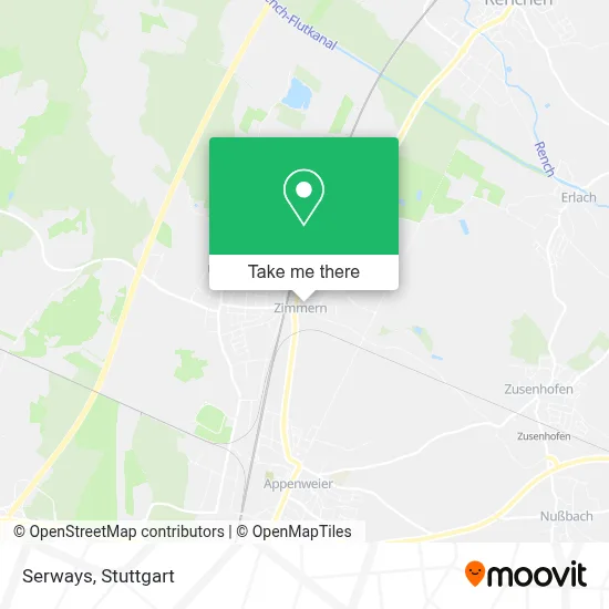 Serways map