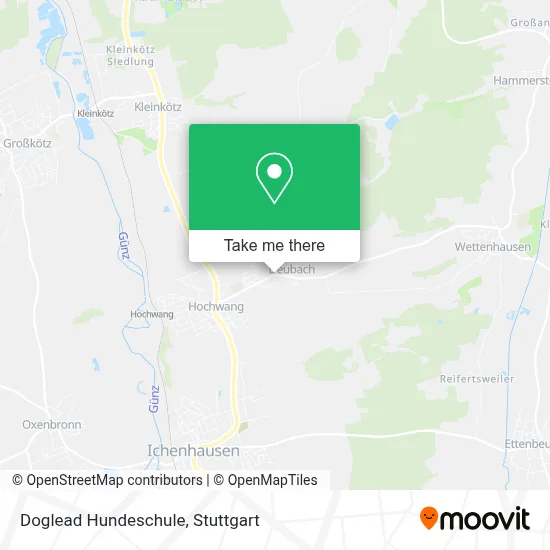 Doglead Hundeschule map