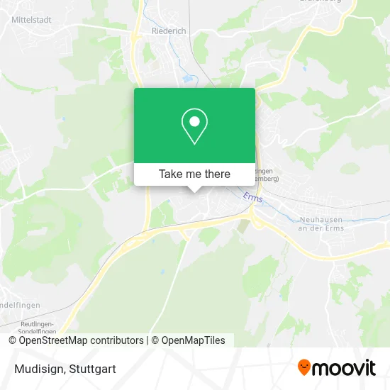 Mudisign map