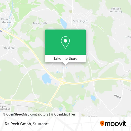Rs Reck Gmbh map