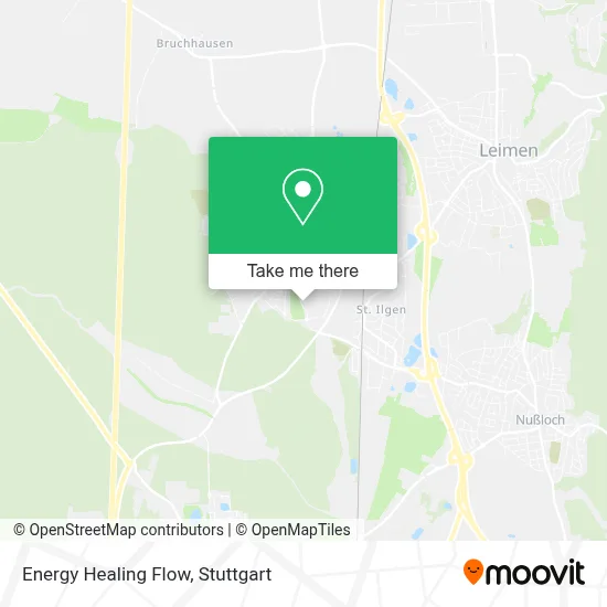Energy Healing Flow map