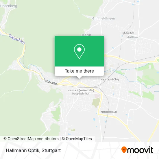 Hallmann Optik map