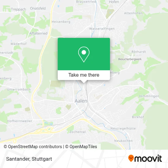 Santander map
