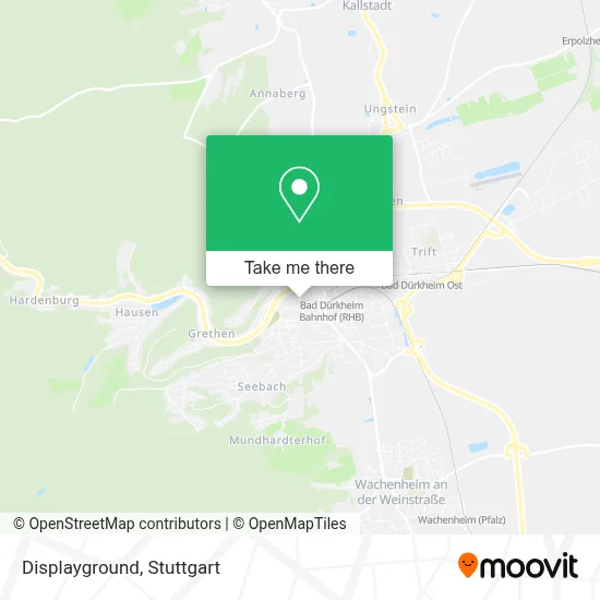 Displayground map