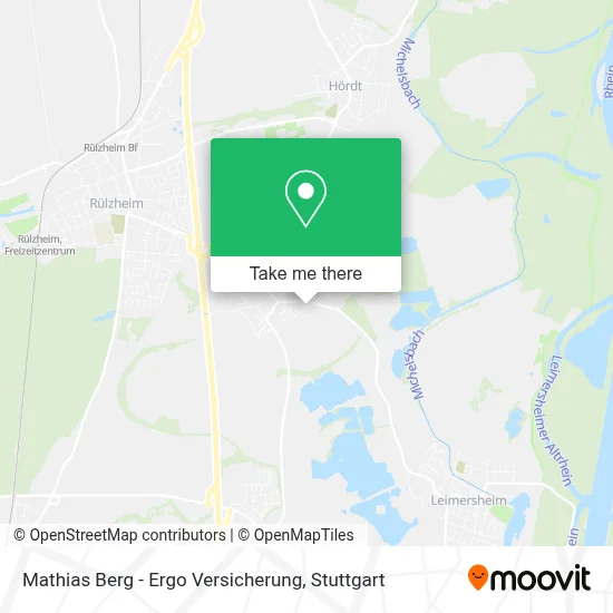 Mathias Berg - Ergo Versicherung map