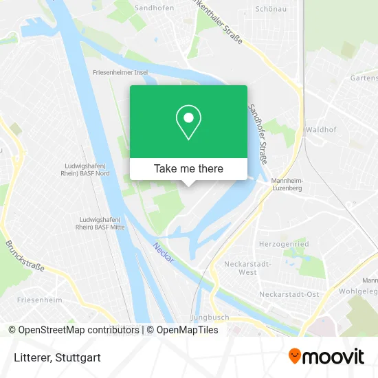 Litterer map