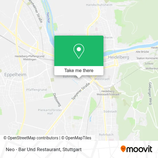 Neo - Bar Und Restaurant map