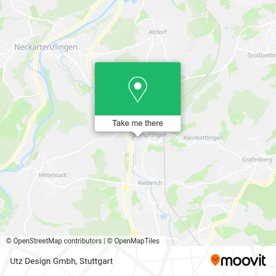 Utz Design Gmbh map