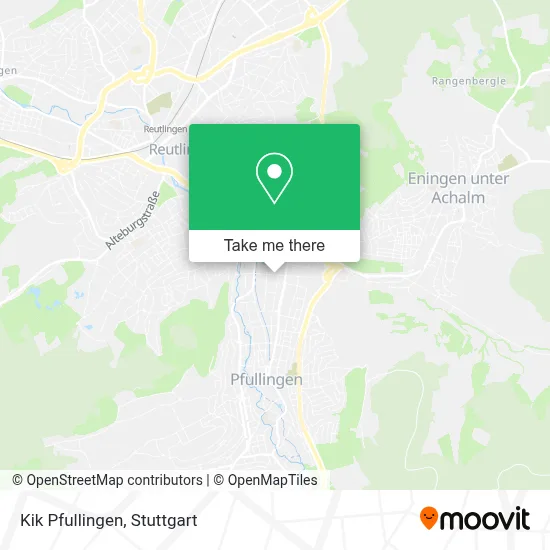 Kik Pfullingen map