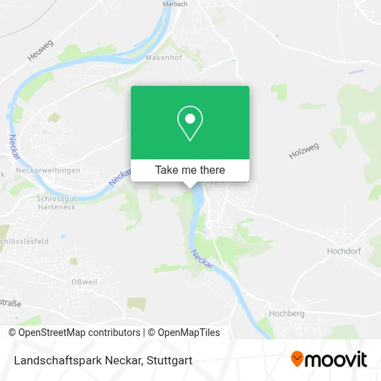 Landschaftspark Neckar map