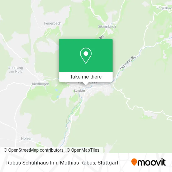 Rabus Schuhhaus Inh. Mathias Rabus map
