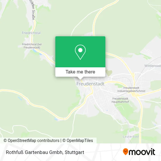 Rothfuß Gartenbau Gmbh map