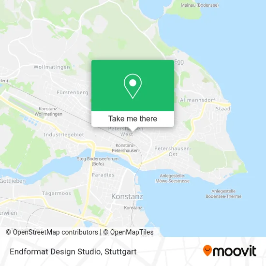 Endformat Design Studio map