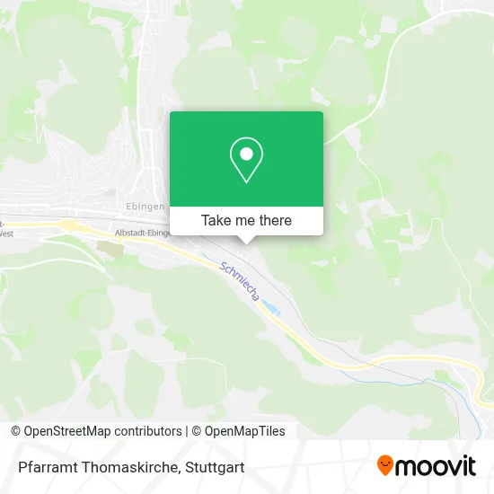 Pfarramt Thomaskirche map