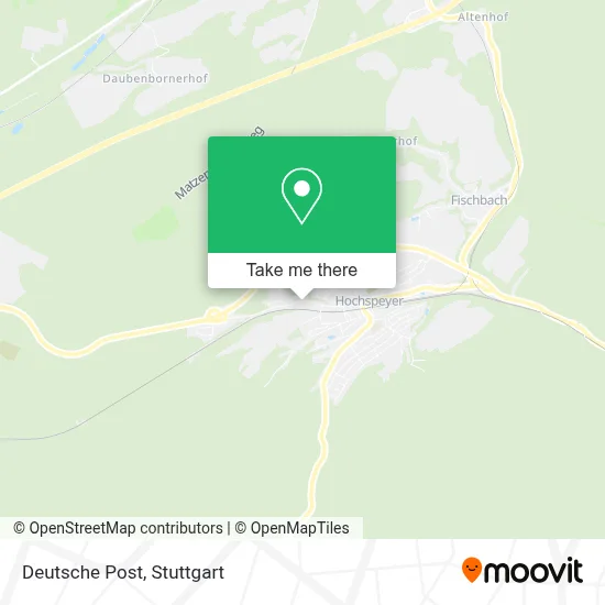 Deutsche Post map