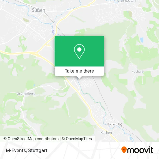 M-Events map