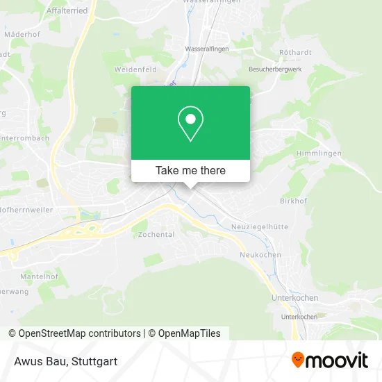 Awus Bau map