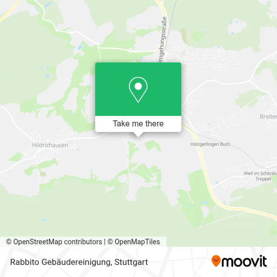 Rabbito Gebäudereinigung map