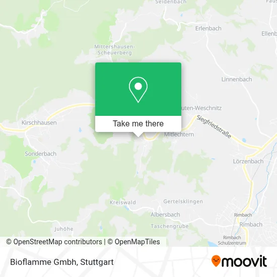 Bioflamme Gmbh map