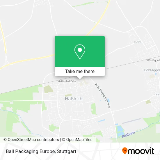 Ball Packaging Europe map