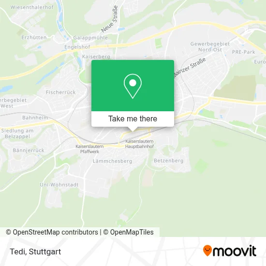 Tedi map