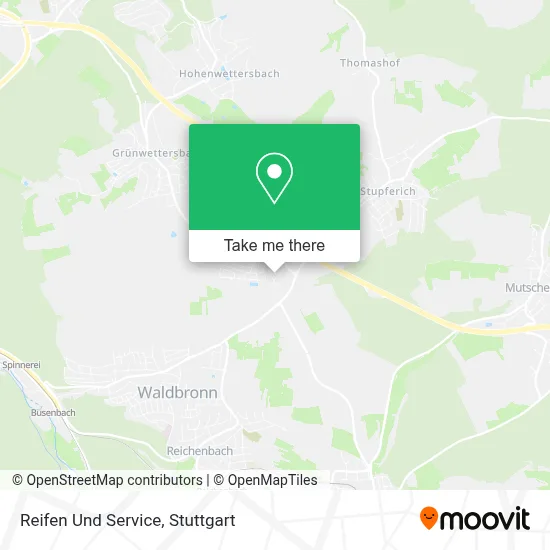 Reifen Und Service map