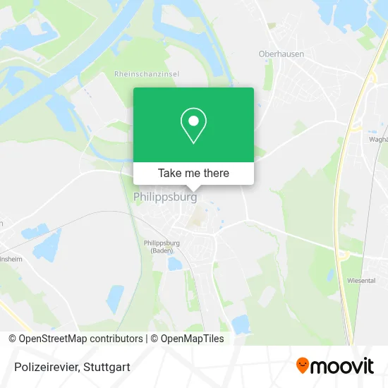 Polizeirevier map