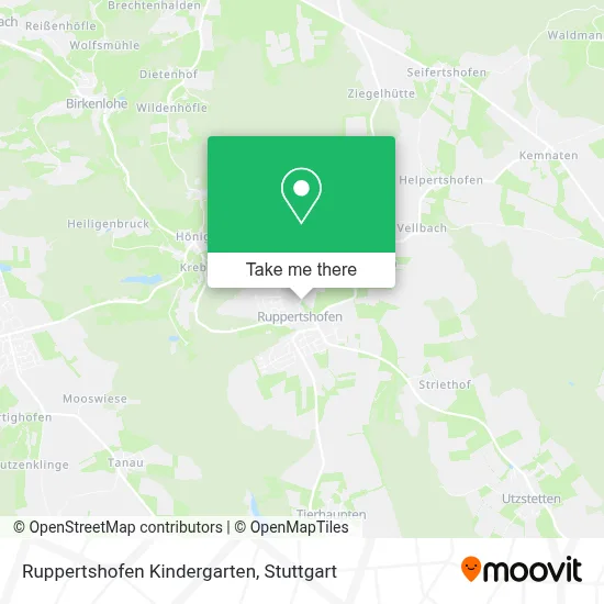 Ruppertshofen Kindergarten map
