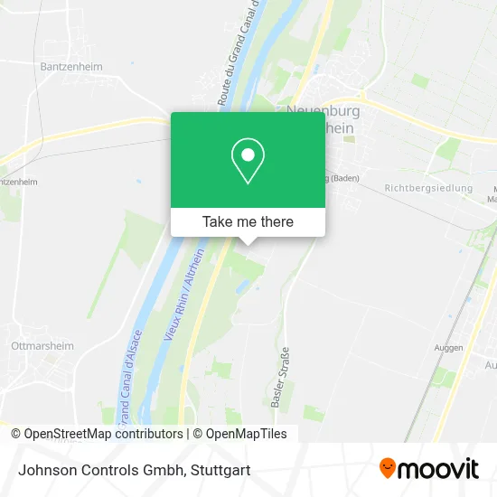Johnson Controls Gmbh map