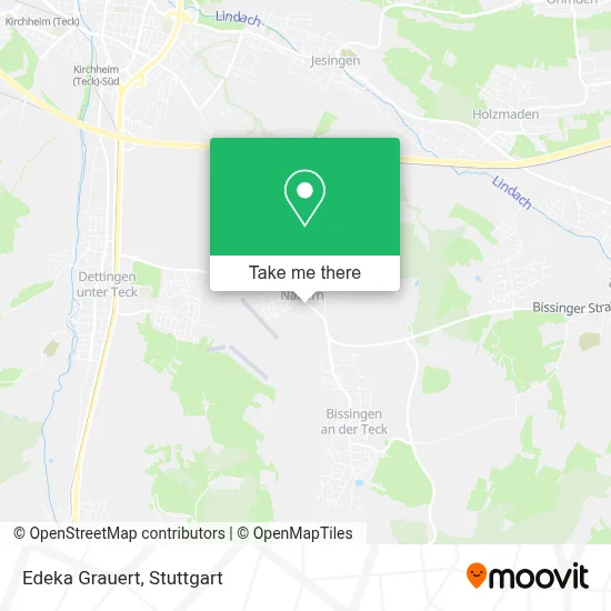 Edeka Grauert map