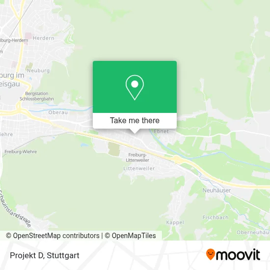 Projekt D map