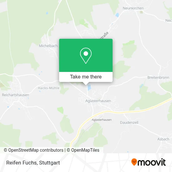 Reifen Fuchs map