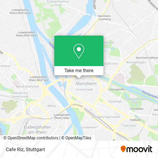 Cafe Riz map