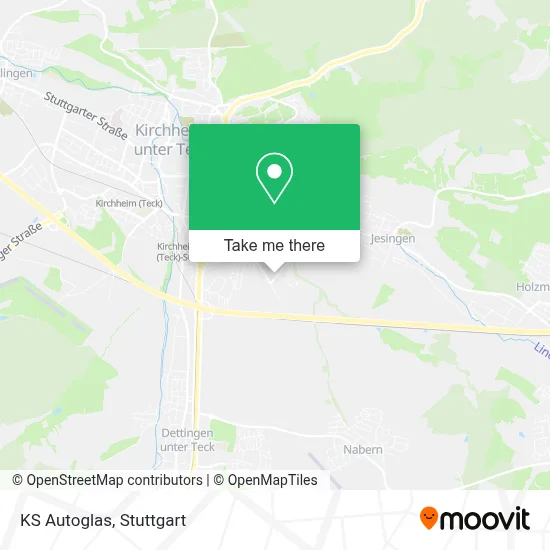KS Autoglas map