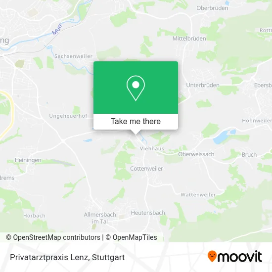 Privatarztpraxis Lenz map