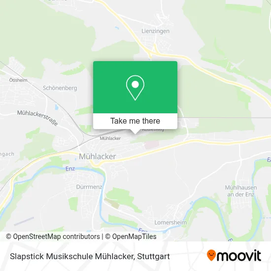 Slapstick Musikschule Mühlacker map